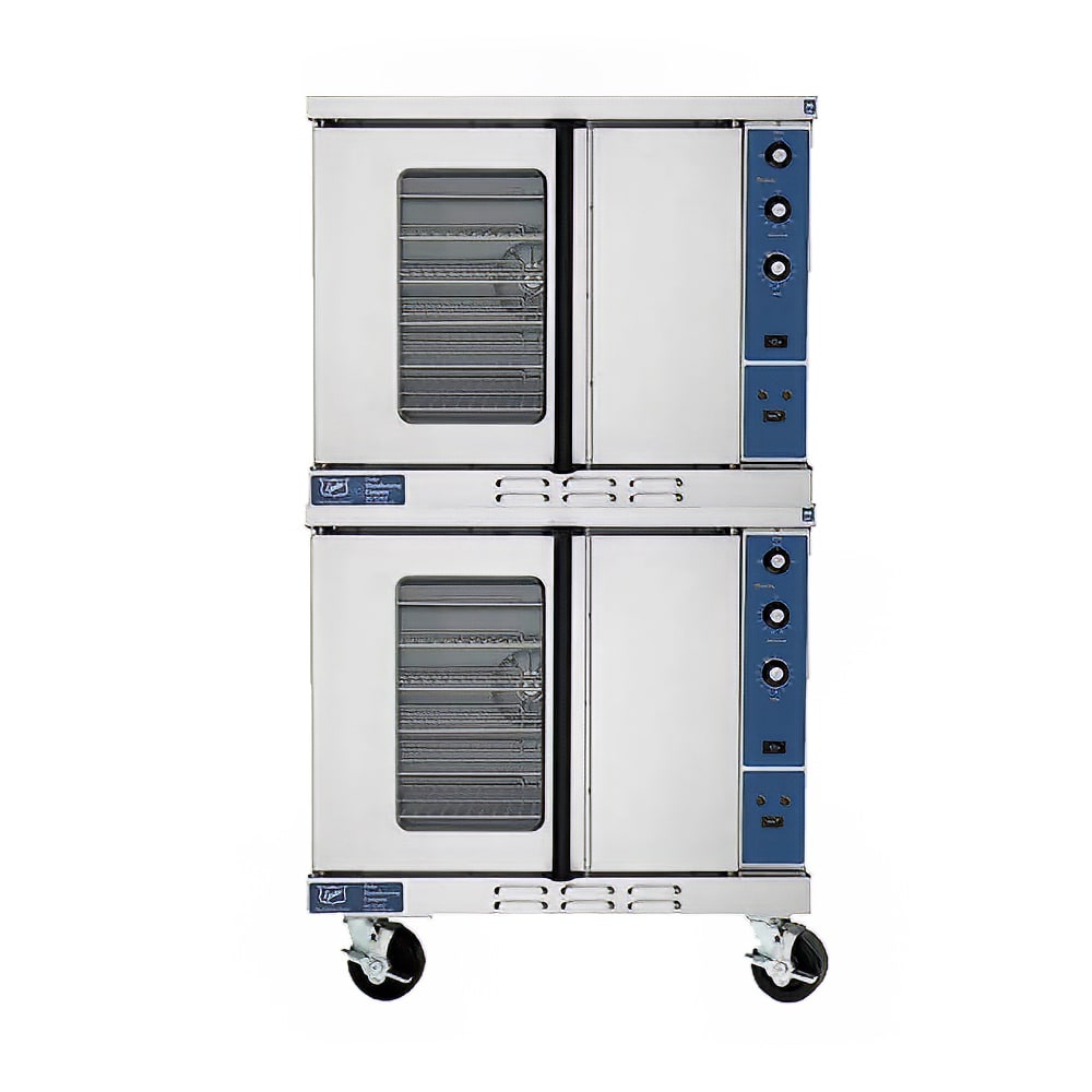 066-613E2V2083 Double Full Size Electric Convection Oven - 11kW, 208v/3ph 
