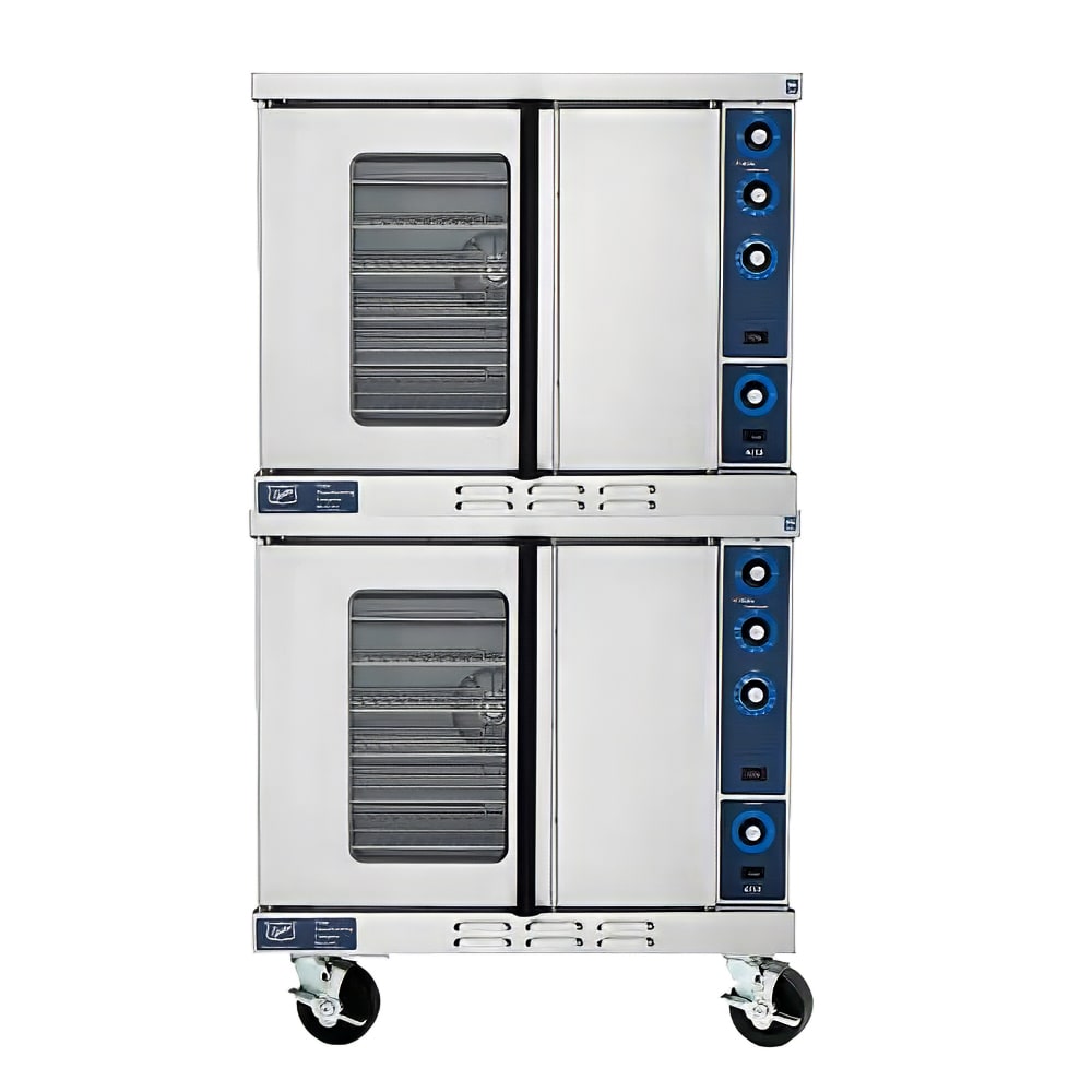 066-613G4VLP Double Full Size Liquid Propane Gas Convection Oven - 46,000 BTU 