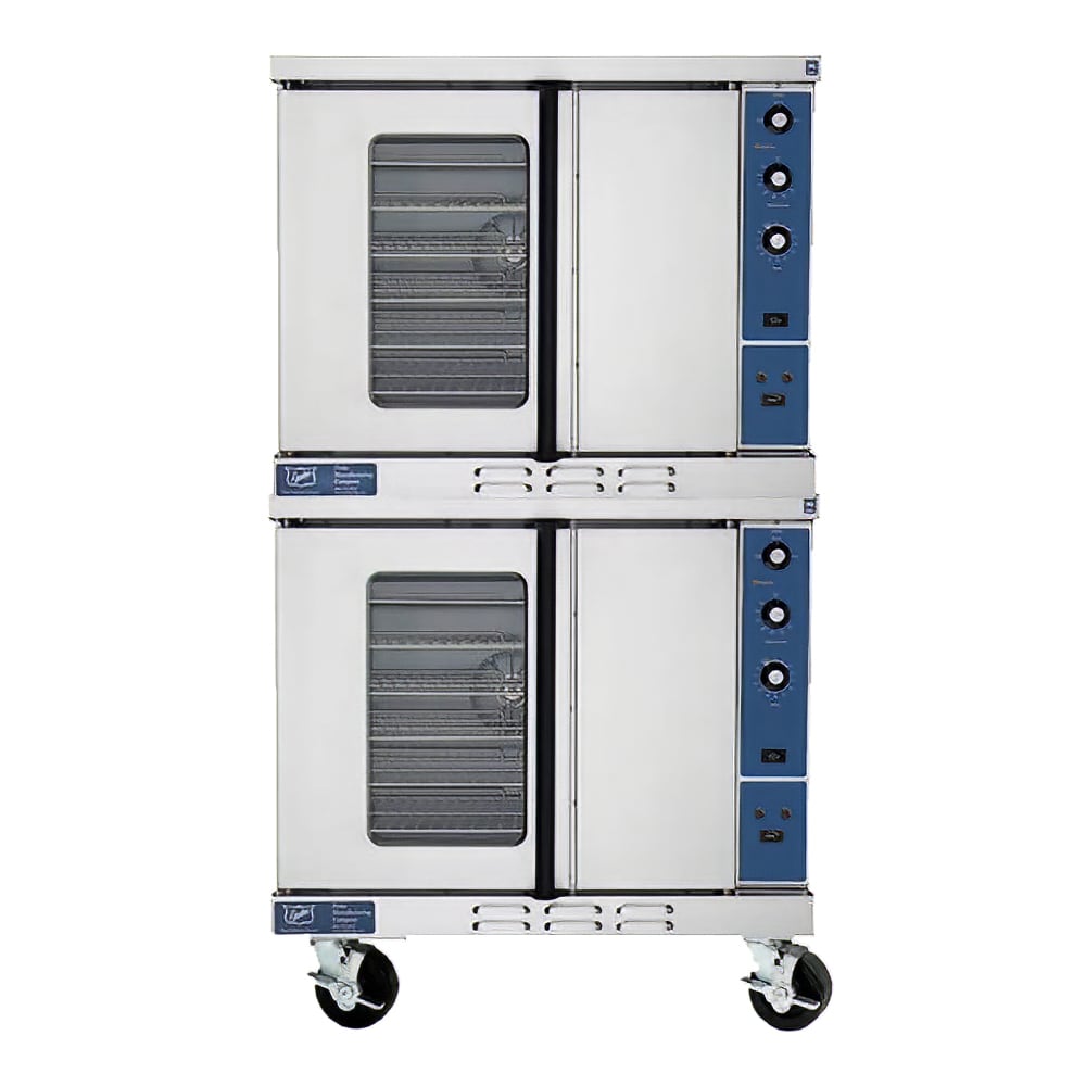 066-613E4XX2083 Double Full Size Electric Convection Oven - 10.0 kW, 208v/3ph