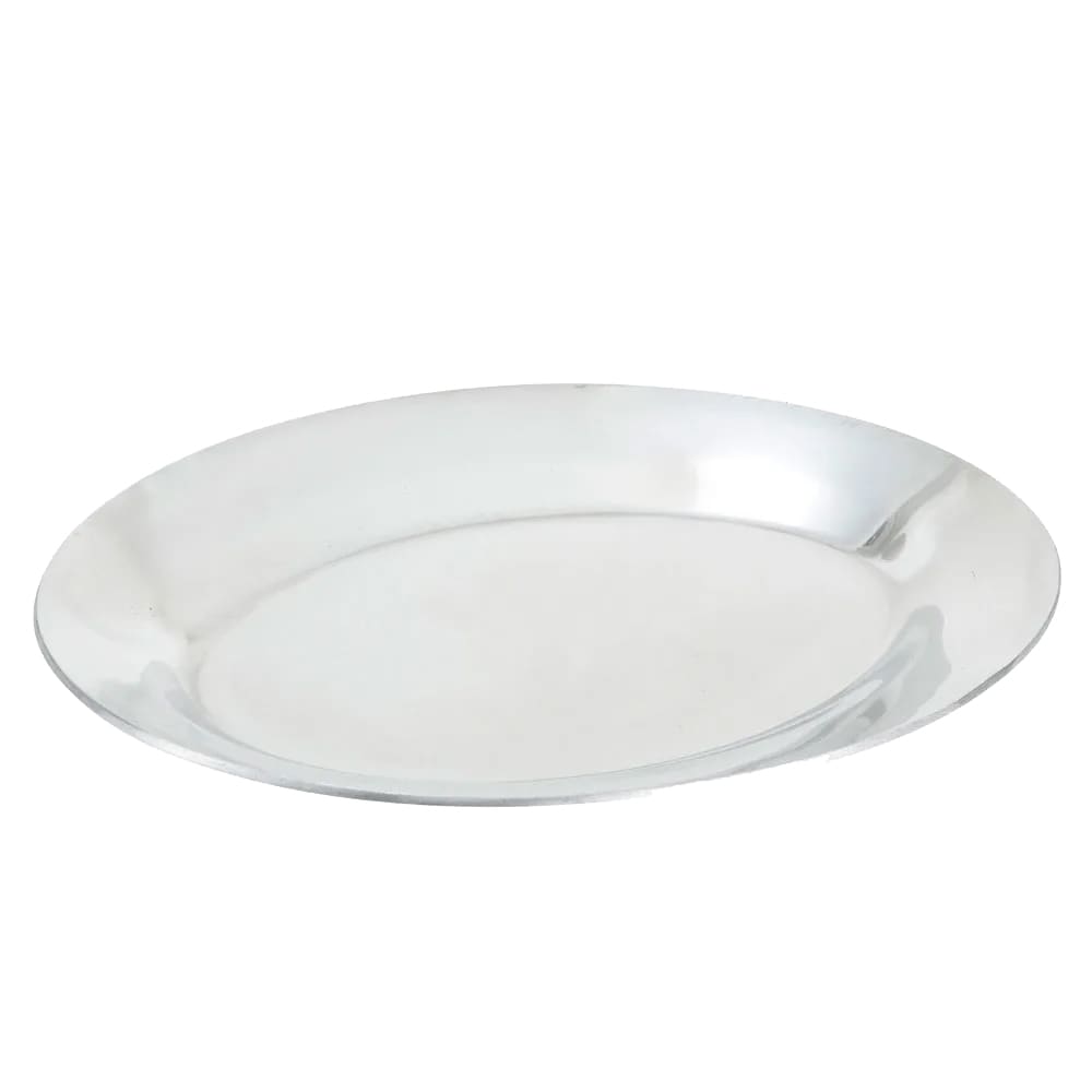 080-APL11 11" Oval Sizzling Platter, Aluminum