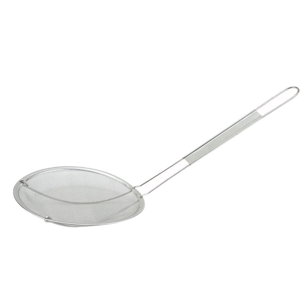 080-MSS6 6" Round Strainer w/ Single Coarse Mesh, Stainless