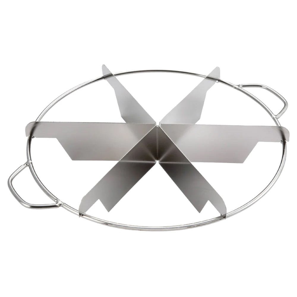 080-SCU6 6 Cut Pie Cutter, Stainless Steel