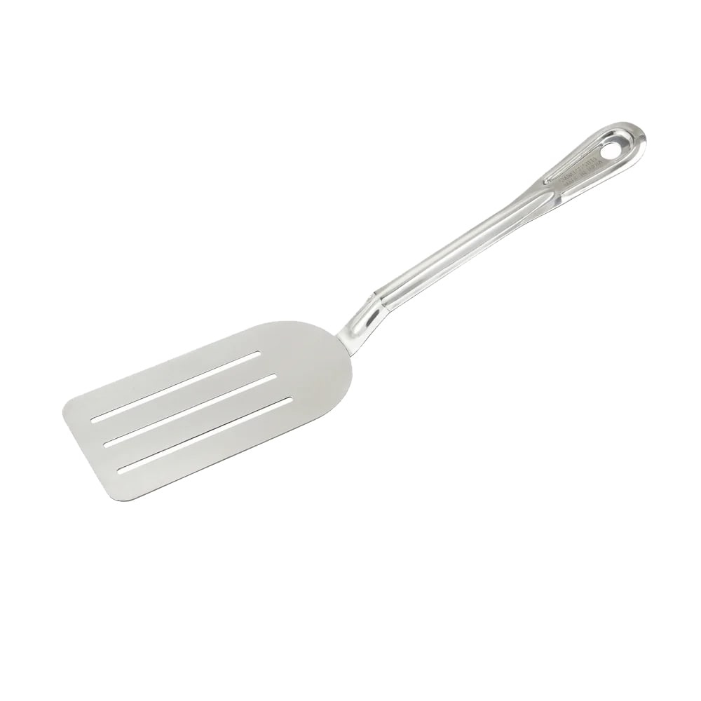 080-STN8 14" Slotted Turner w/ Stainless Steel Handle, Stainless Steel