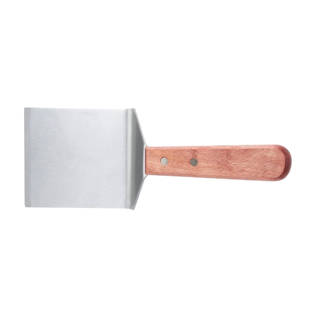 080-TN46 Steak Burger Turner w/ 4 x 6" Blade & Wooden Handle