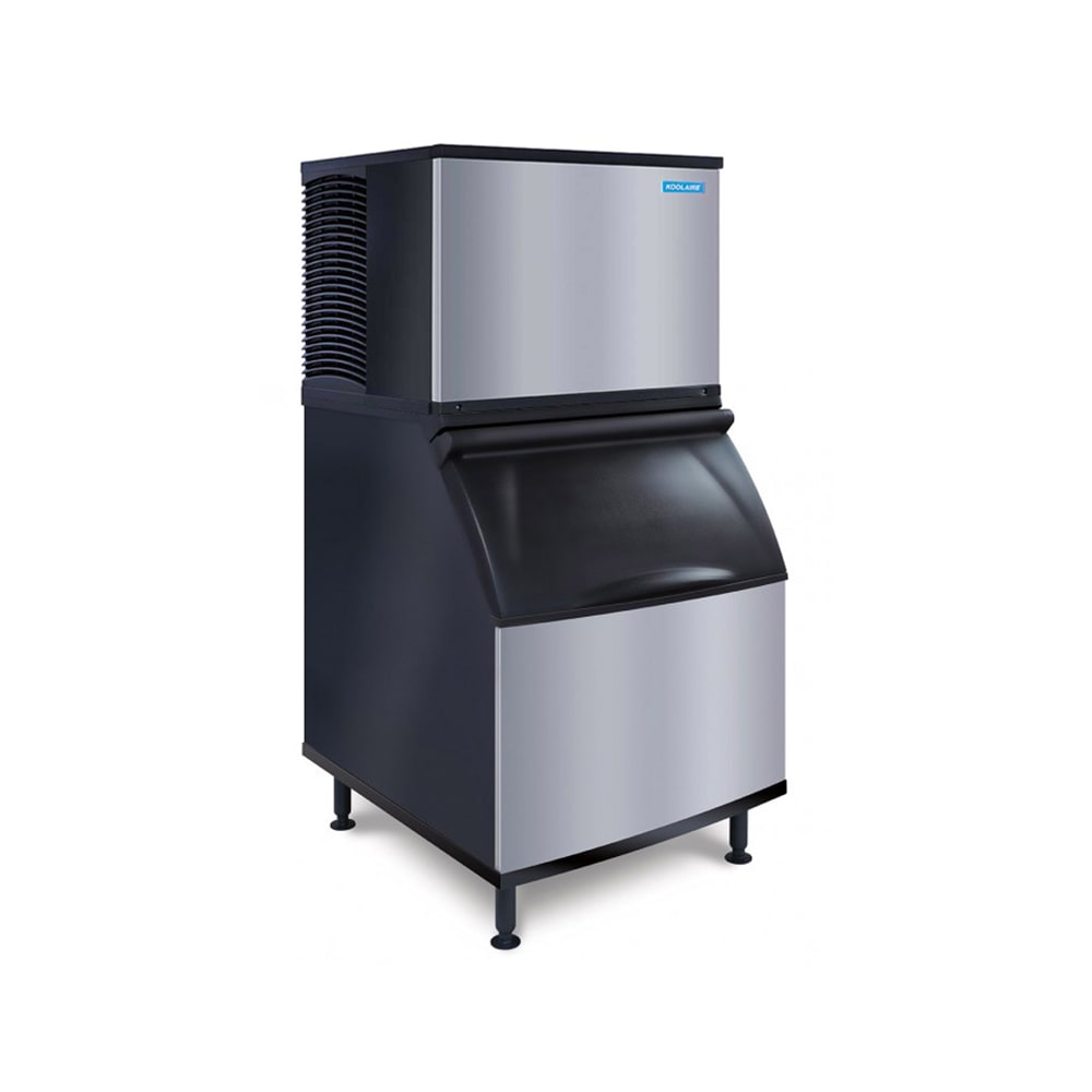 700-KDT0400A161K400 440 lb KDT Series Full Cube Ice Machine w/ Bin - 365 lb Storage, Air Cooled,...