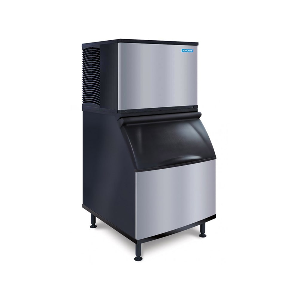 700-KYT0400A161K400 450 lb KYT Series Half Cube Ice Machine w/ Bin - 365 lb Storage, Air Cooled,...
