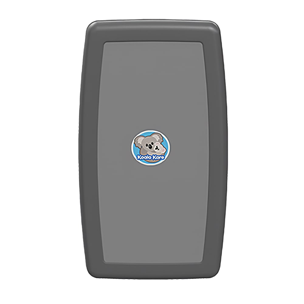 107-KB30101 Vertical Wall Mounted Changing Station - Polypropylene, Gray