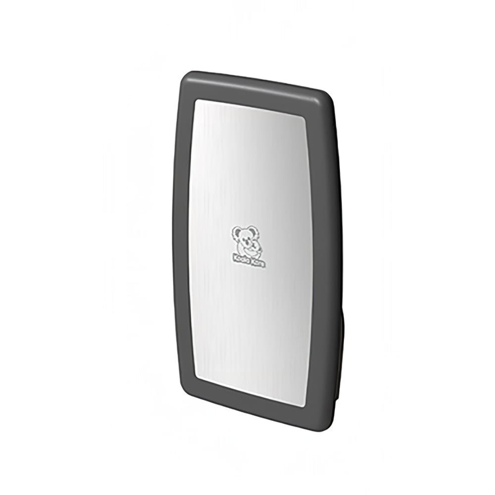 107-KB30101SS Vertical Wall Mounted Changing Station - Polypropylene, Gray/Stainless Steel