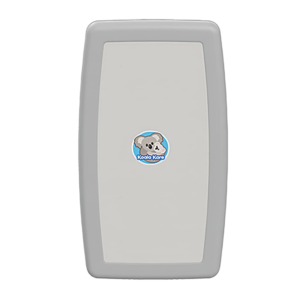 107-KB30105 Vertical Wall Mounted Changing Station - Polypropylene, White Granite