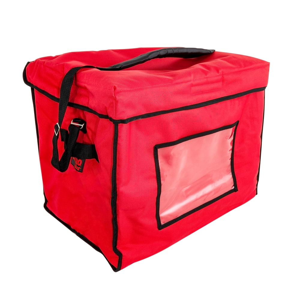 144-GBD211517521 GoBag® Stadium Food Delivery Bag - 21" x 15" x 17", Nylon, Cambro...