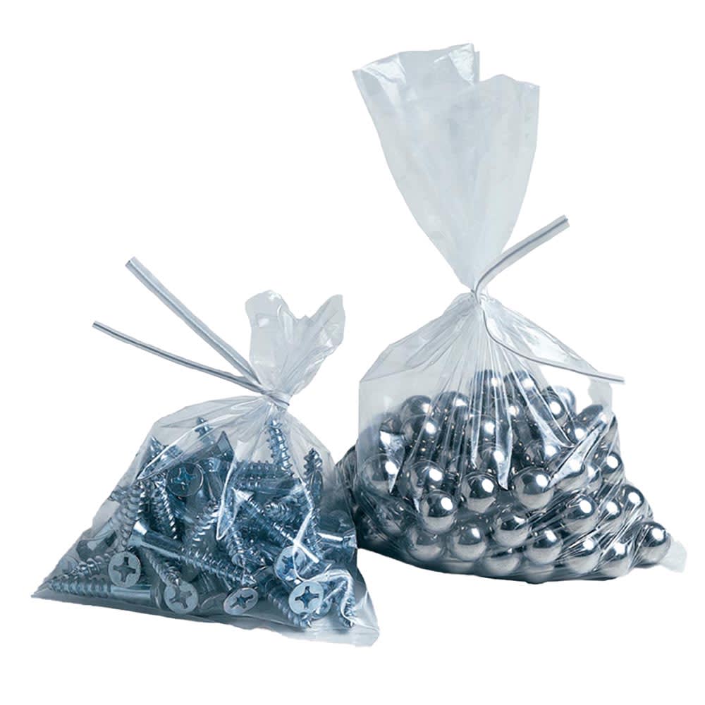 909-20F0210 Open Ended Flat Food Storage Bag - 2" x 10", Poly