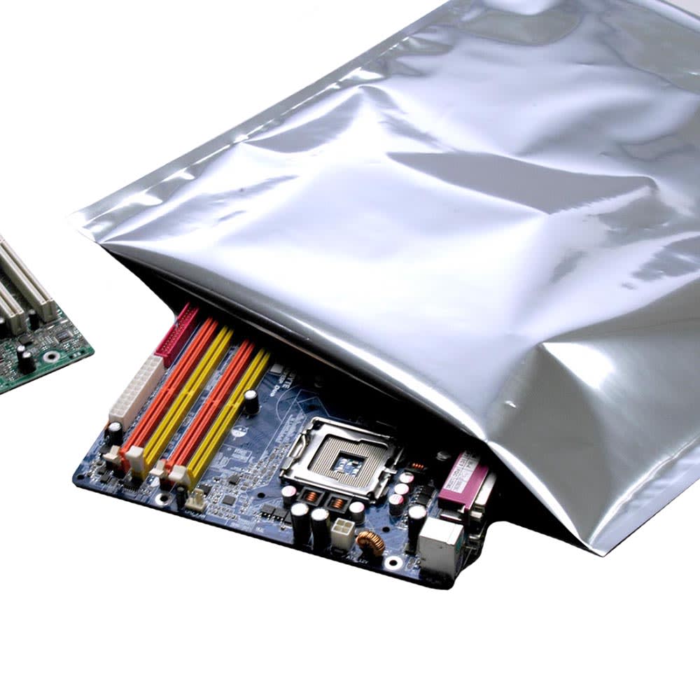 909-BB361020 Barrier Bag for Electronic Components - 10" x 20", 3.6 mil, Gray