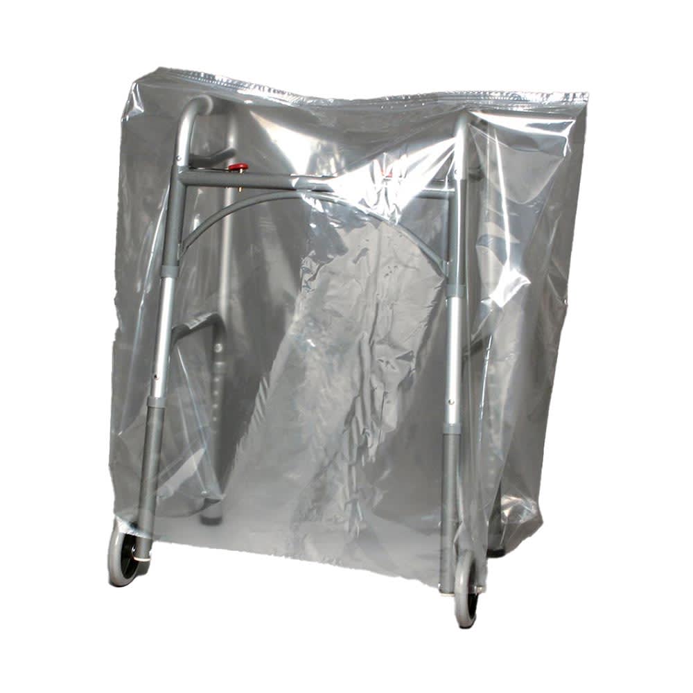 909-BOR75658 Utility Food Storage Bags w/ Twist Ties - 8" x 6 1/2", Poly