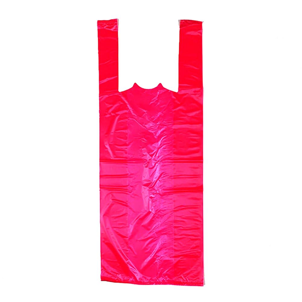 909-CT1824R Economy Snap-Eze™ T-Shirt Bag w/ Handle - 23"L x 12"W x 6" SG, 0.65 mi...