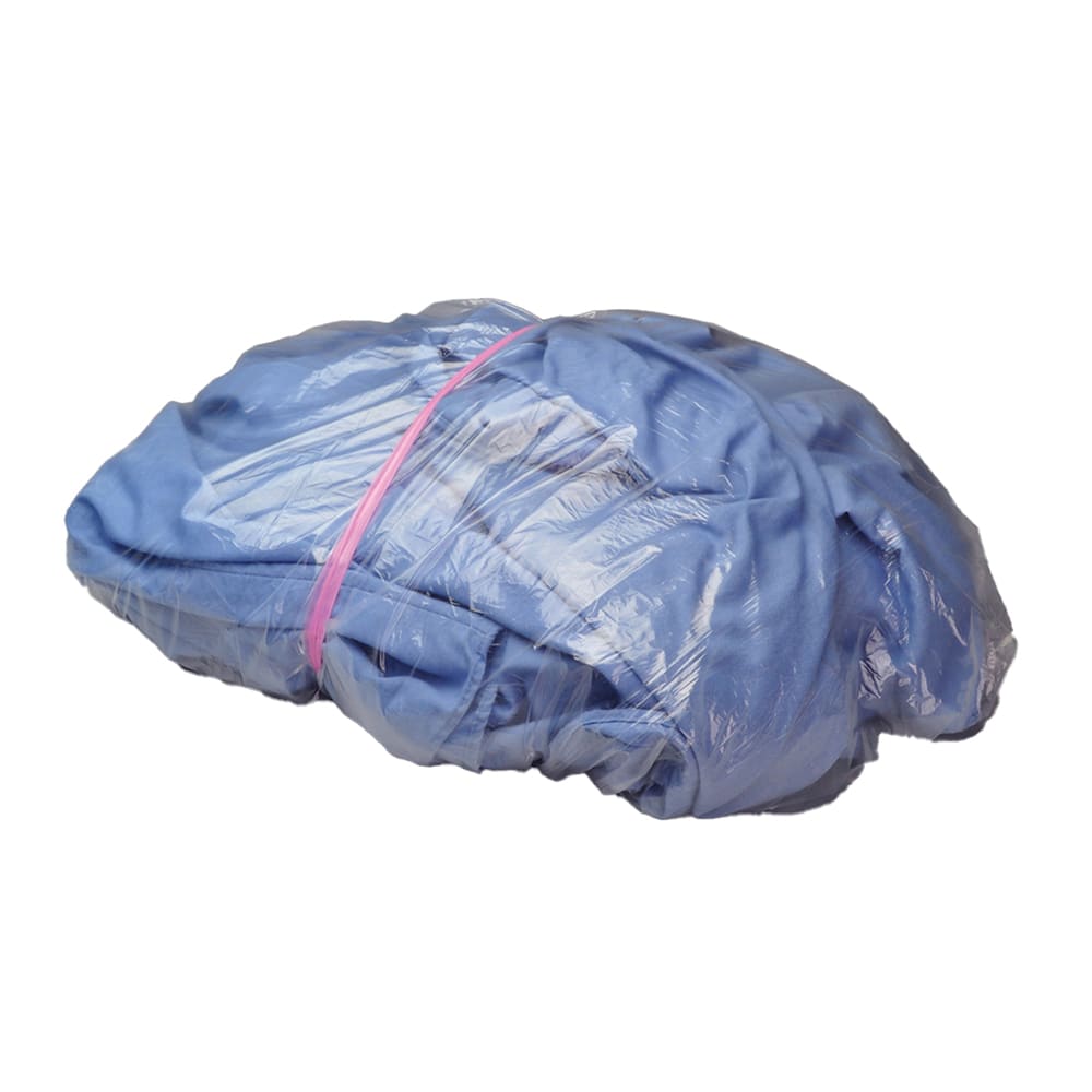 909-WSB3639 Water Soluble Bag w/ Tie Tape Closure - 36"W x 39"L, Clear