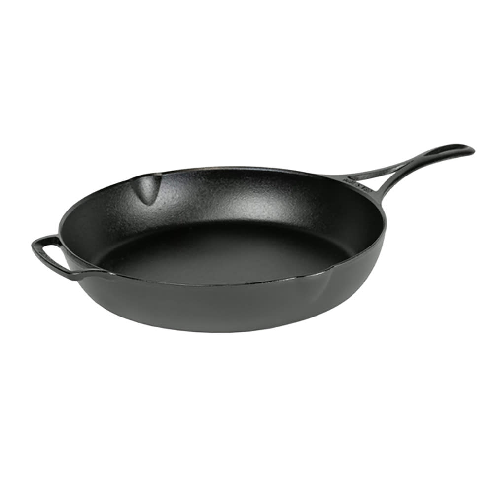 261-BL39SK 12" Round Cast Iron Skillet w/ Handles