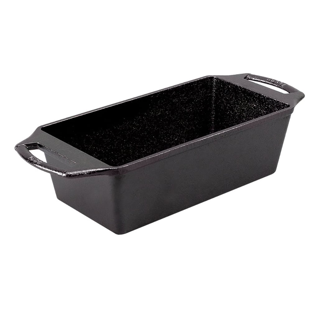 261-BW8LP Rectangular Cast Iron Loaf Pan w/ Handles - 8 1/2" x 4 1/2"