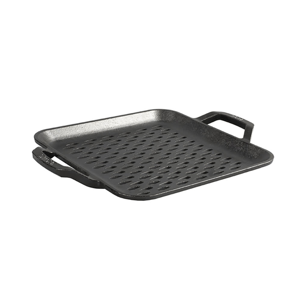 261-LC11SGT Perforated Cast Iron Grill Topper - 14 1/2" x 11"