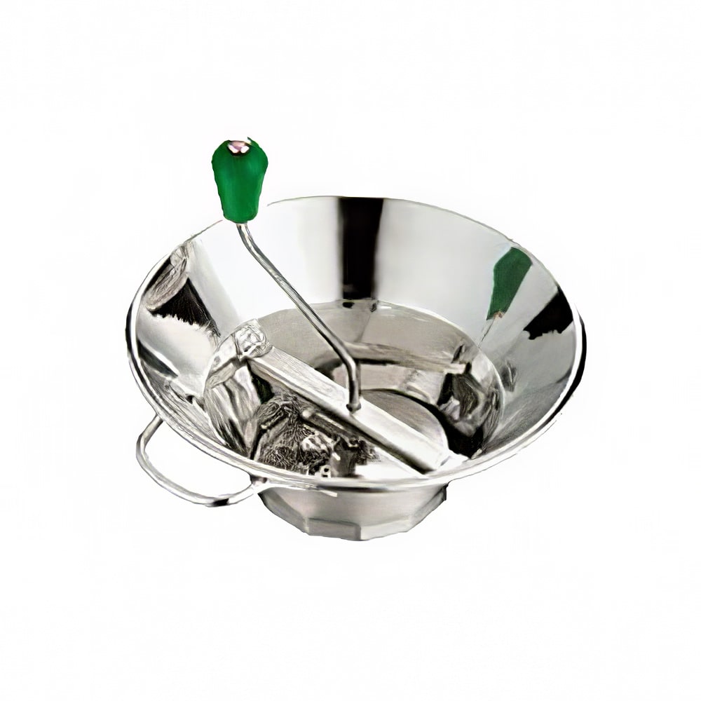 027-S3 5 qt Food Mill w/ 3 Grid, Tin Plated