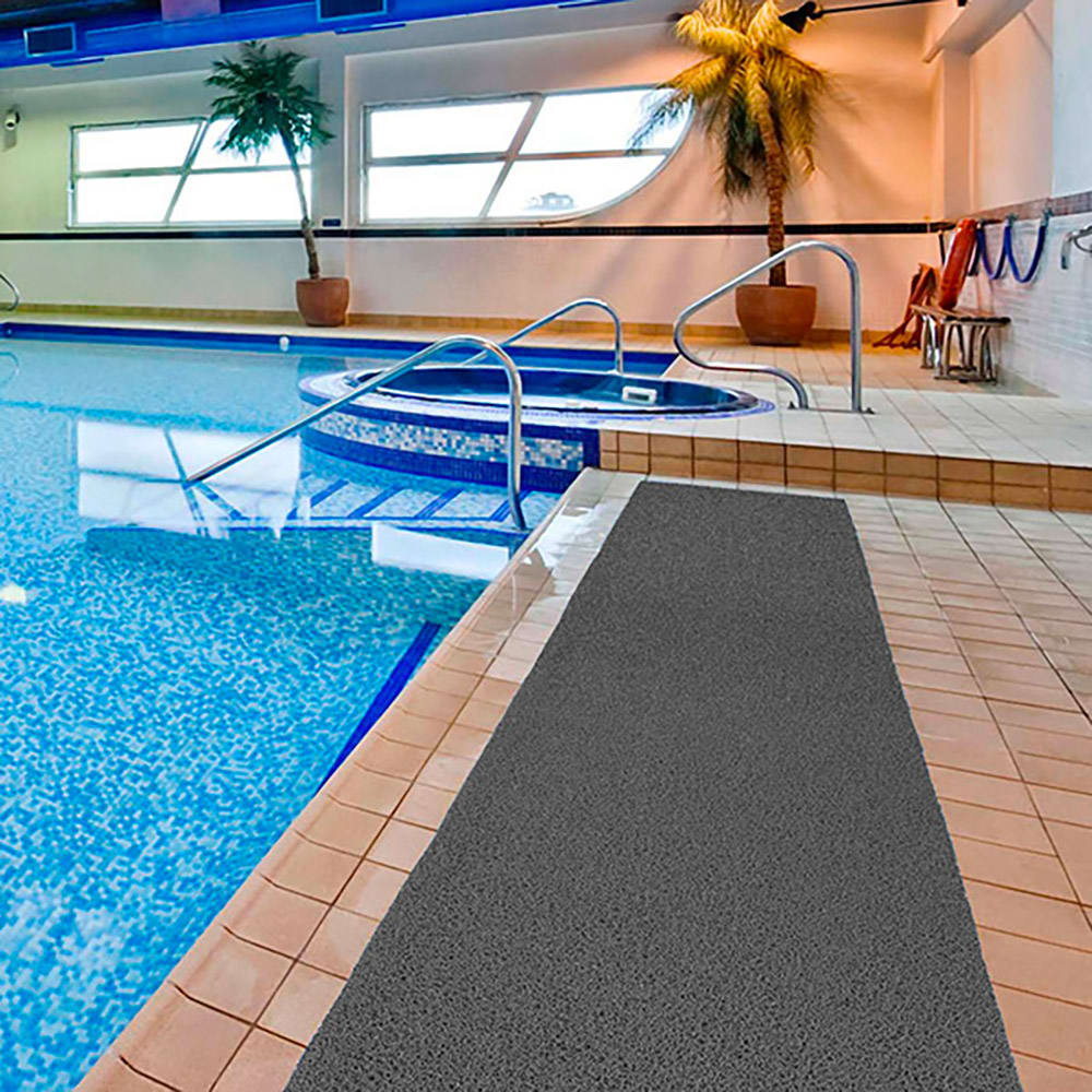 M+A Matting Frontier Unbacked Slip Resistant Mat, 3' x 5', Dark