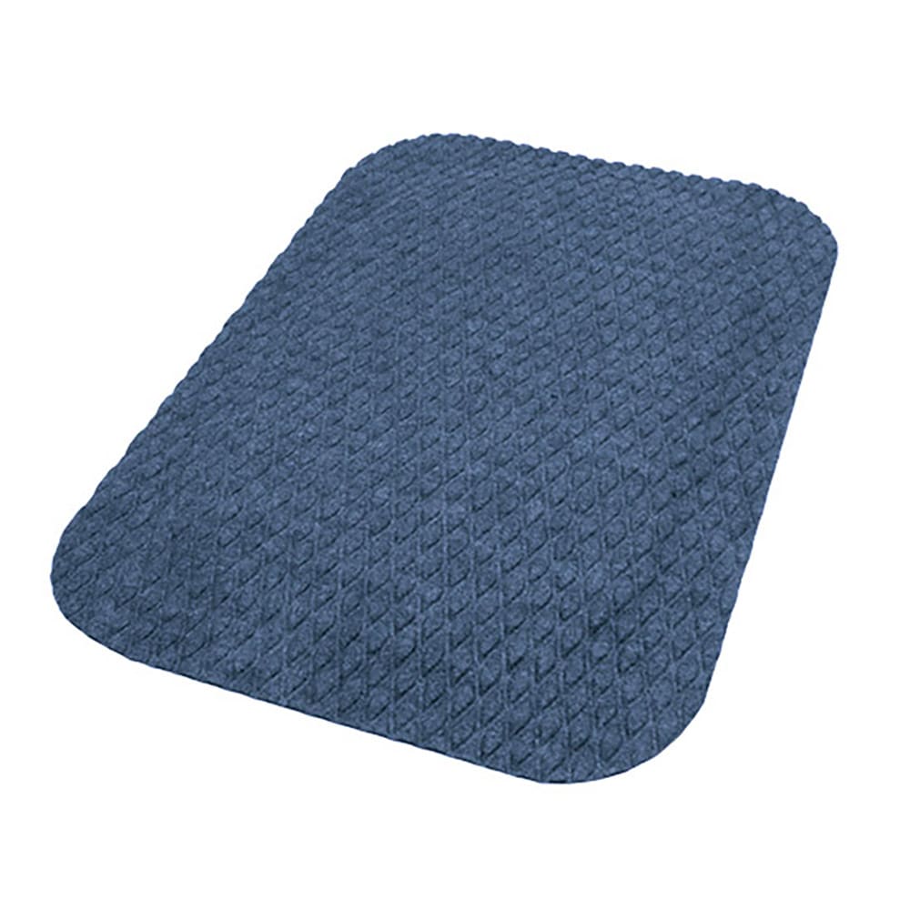 180-441312322 5/8" Thick Hog Heaven Fashion Anti-Fatigue Mat, 3' x 12', Cobalt Blu...