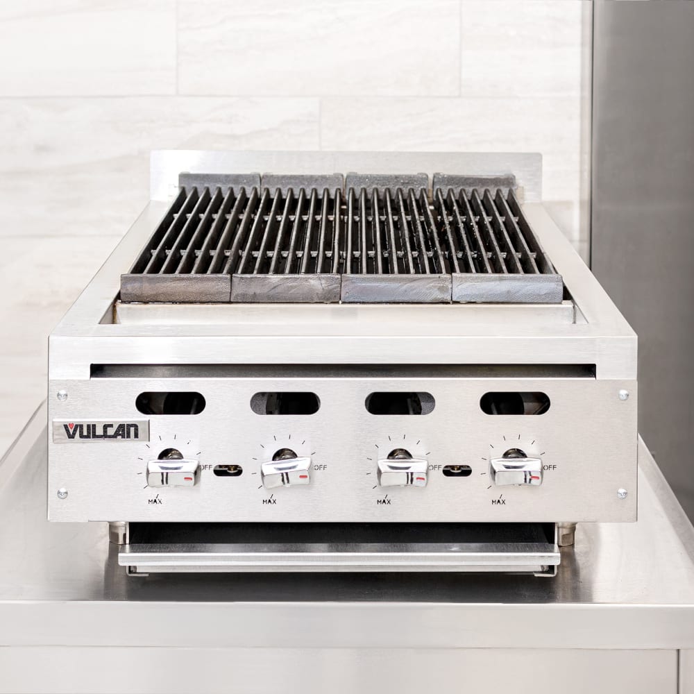207-VACB25LP 25 1/8" Radiant Charbroiler w/ Cast Iron Grates, Liquid Propane