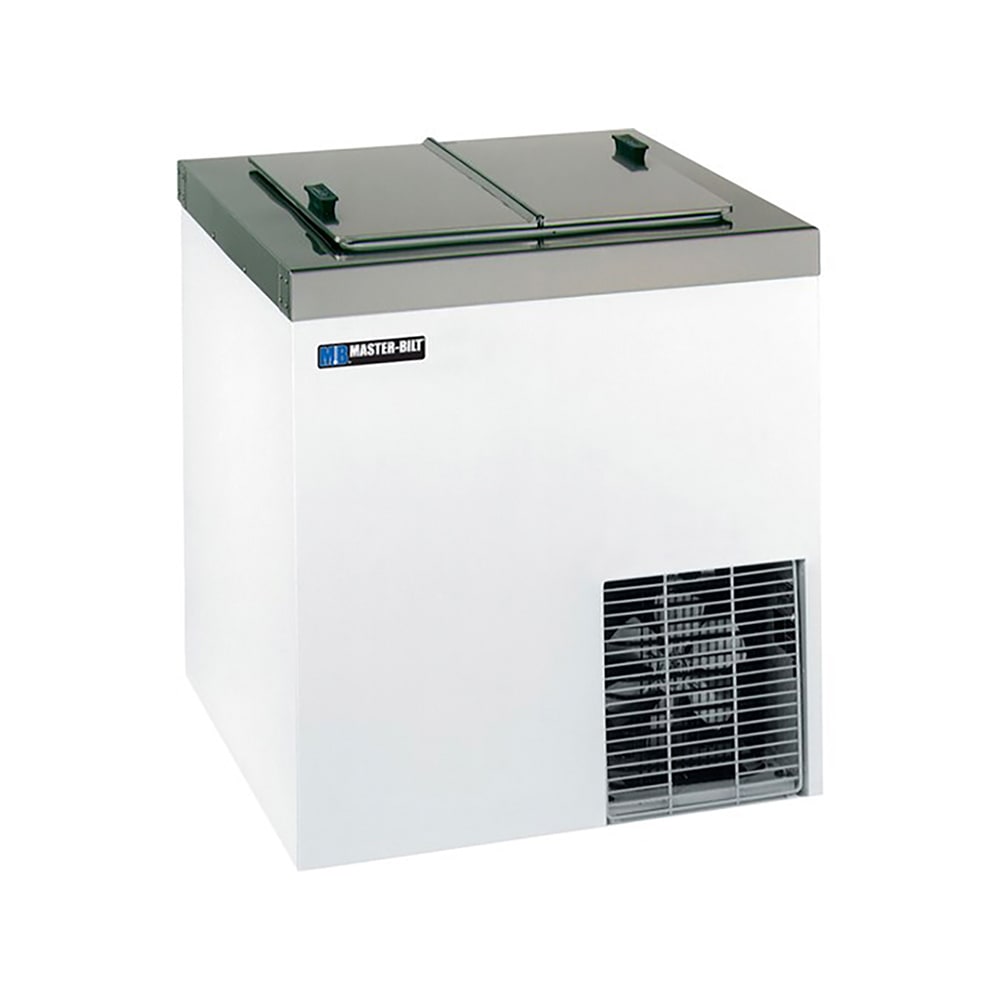 050-DC4D 30 5/8" Stand Alone Ice Cream Dipping Cabinet w/ 7 Tub Capacity - White, 115v
