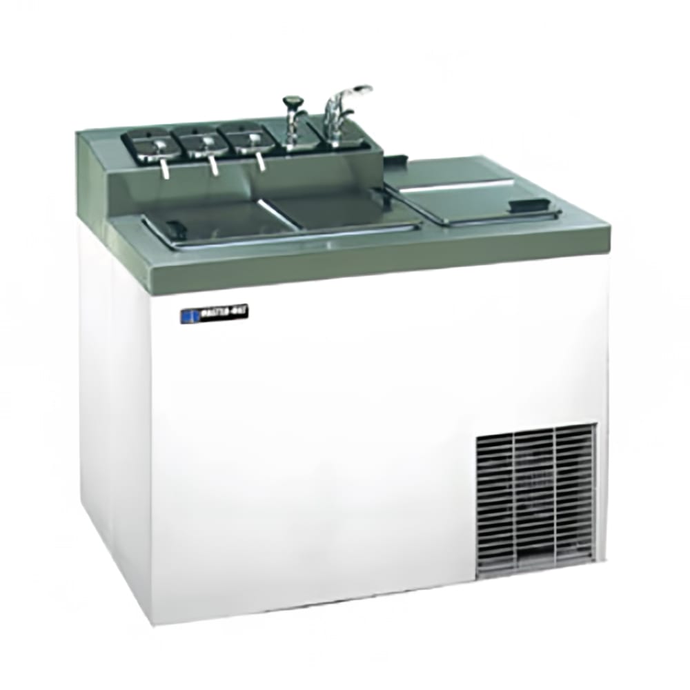 050-FLR60 43" Ice Cream Topping Unit w/ Refrigerated Base - White, 115v