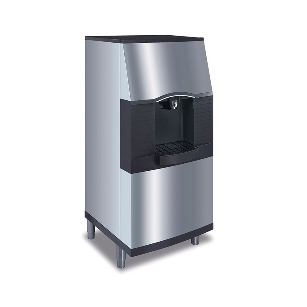 399-SFA291 Floor Model Water & Cube Ice Dispenser - 180 lb Storage, Bucket Fill, 115v
