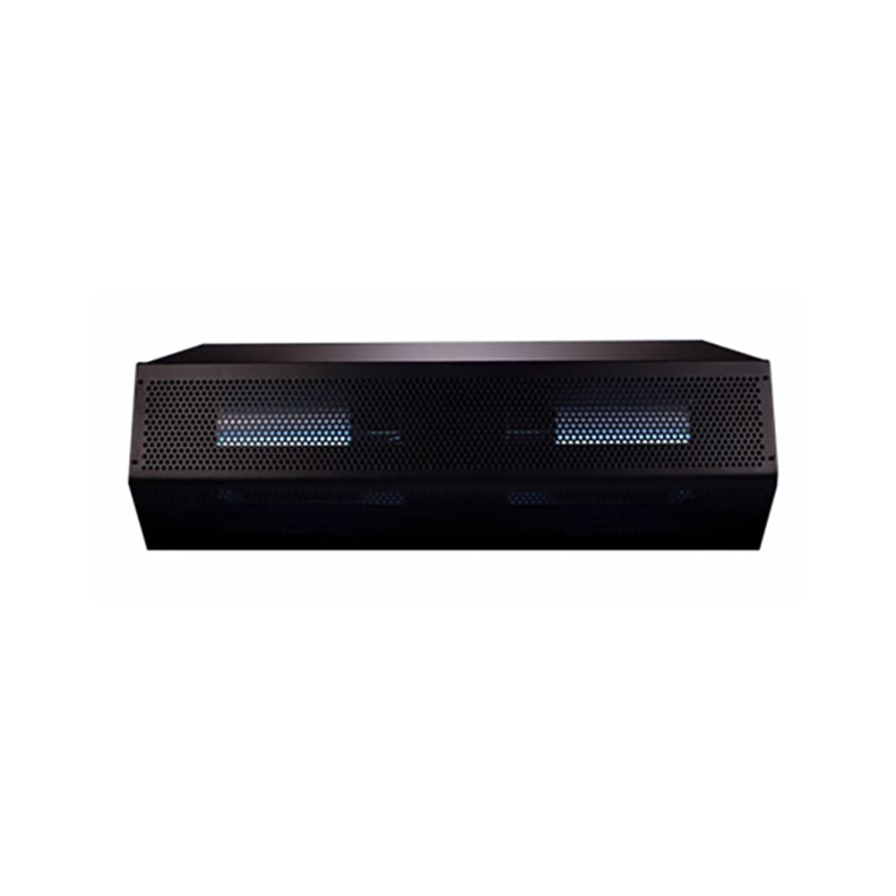 049-STD2481UAOBUVP 48" Unheated Air  Curtain w/ UV-C Light - Obsidian Black, 115v