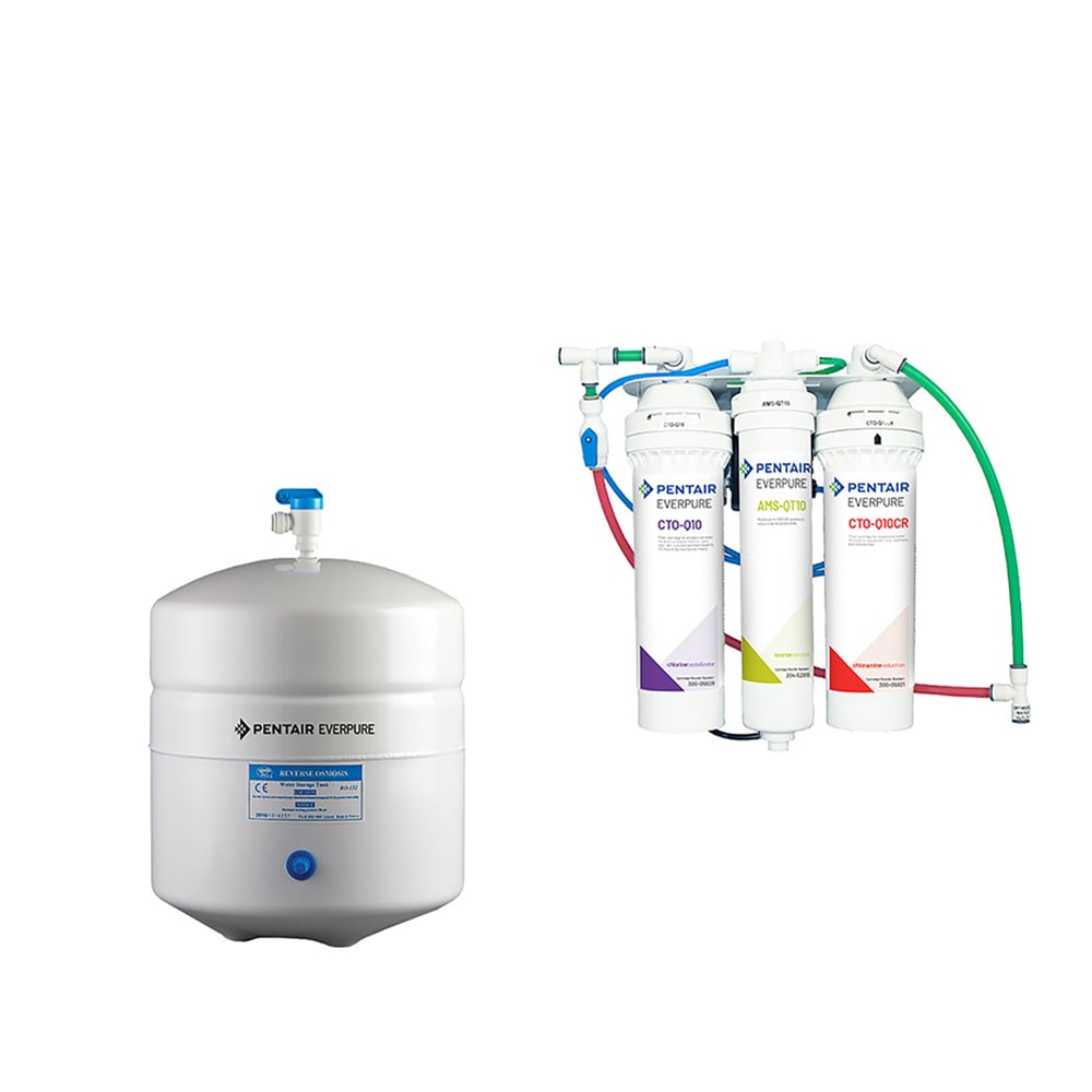 149-16401502 2 1/2 gal Reverse Osmosis System w/ Hydropneumatic Tank