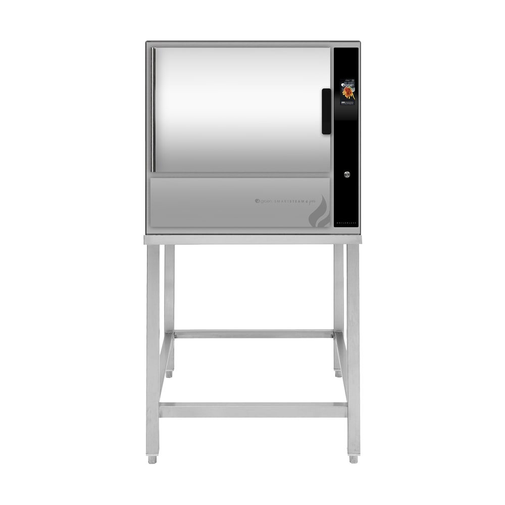 167-GSSPBL3GSNG (3) Pan Convection Steamer - Stand, Natural Gas