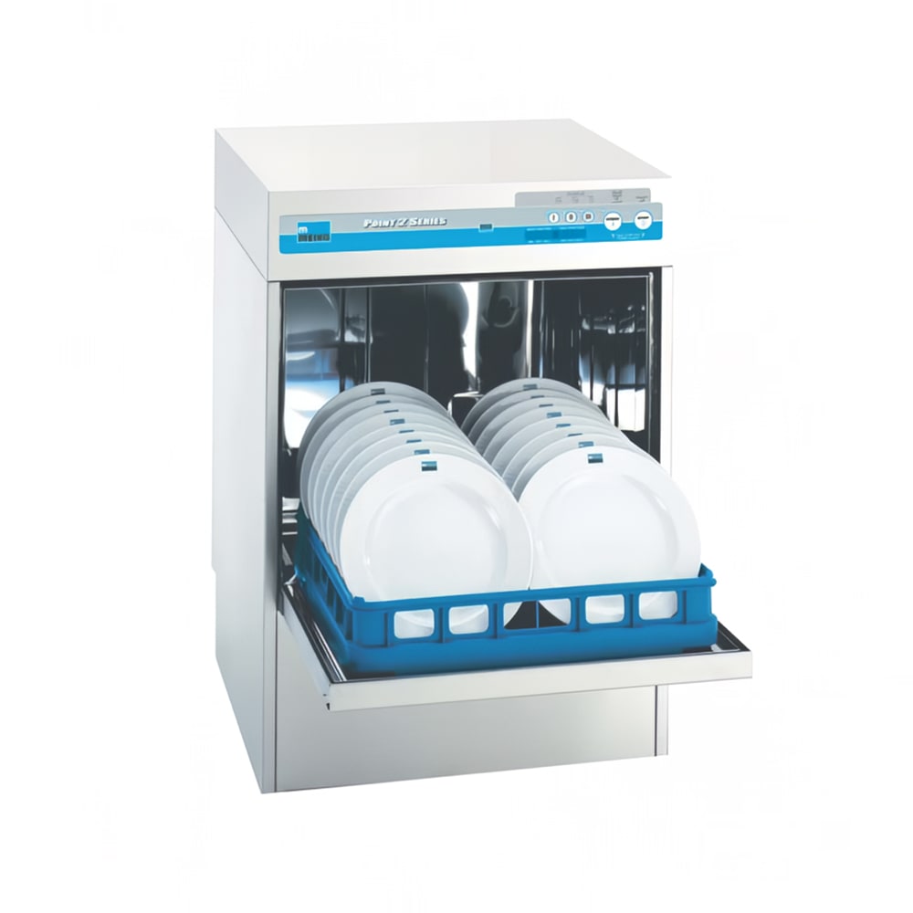 112-FV4022083 Point 2 High Temp Rack Undercounter Dishwasher w/ 37 Racks/hr Capacity, Built-in Bo...