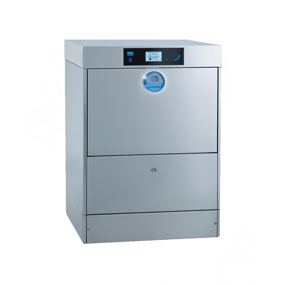 112-UMGIO2081 M-iClean High Temp Undercounter Glass Washer w/ 23 Racks/hr Capacity, Built-in Boos...