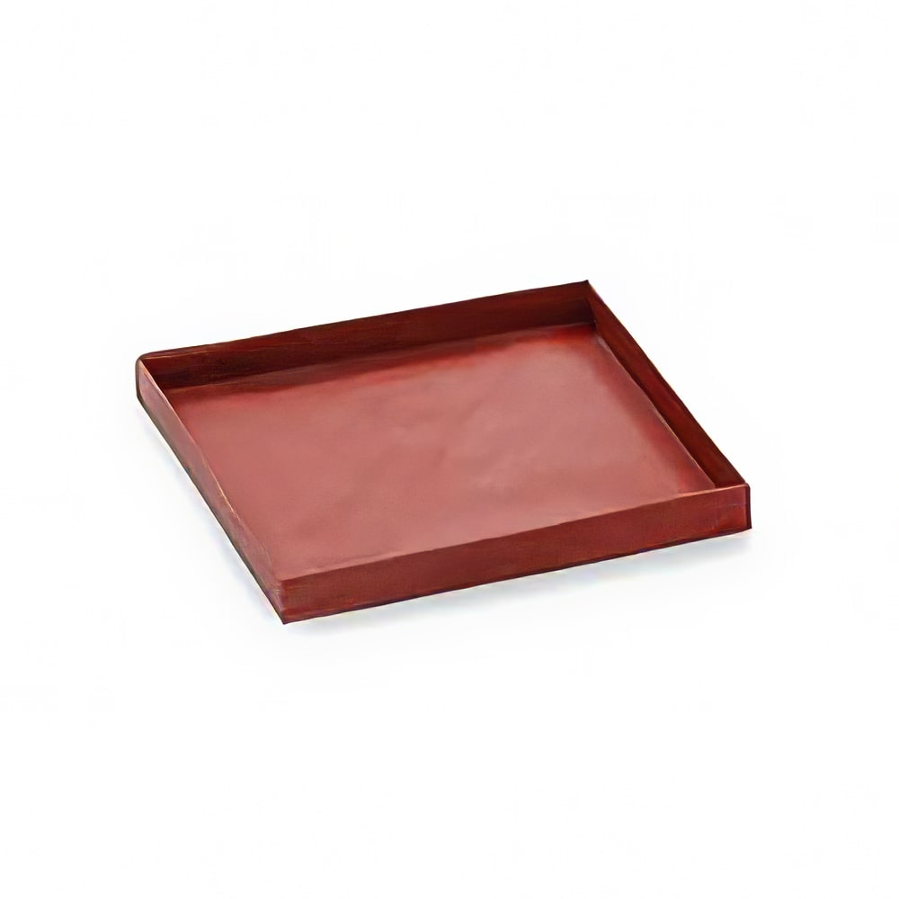 624-32Z4123 Quarter Size Teflon Basket - 5 1/2" x 5 1/2", Red
