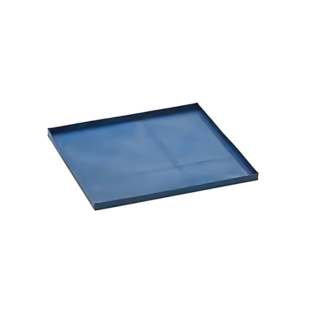 624-32Z4101 Solid Teflon Basket - 11" x 11", Blue