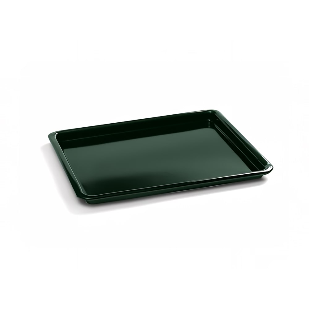 624-P40C1151 Enamel Baking/Roasting Tray for e5 Ovens - 17" x 13 1/5", Green