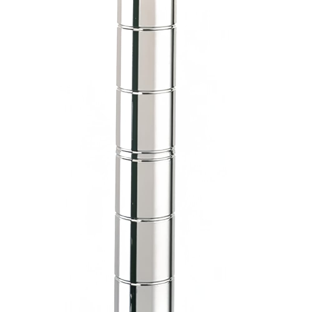 001-27PS 28 3/8" Super Erecta® Post w/ 2" Number Increments, Stainless Steel