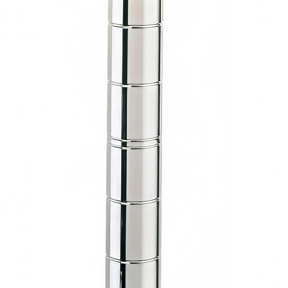 001-86P 86 1/2" Super Erecta® Post w/ 2" Number Increments, Chrome