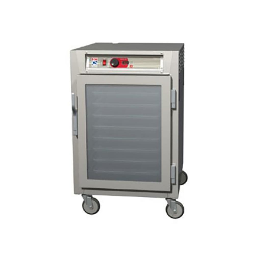 001-C585SFCL 1/2 Height Insulated Mobile Heated Cabinet w/ (17) Pan Capacity, 120v