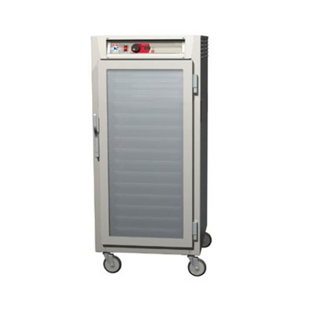 001-C587SFCL 3/4 Height Insulated Mobile Heated Cabinet w/ (27) Pan Capacity, 120v