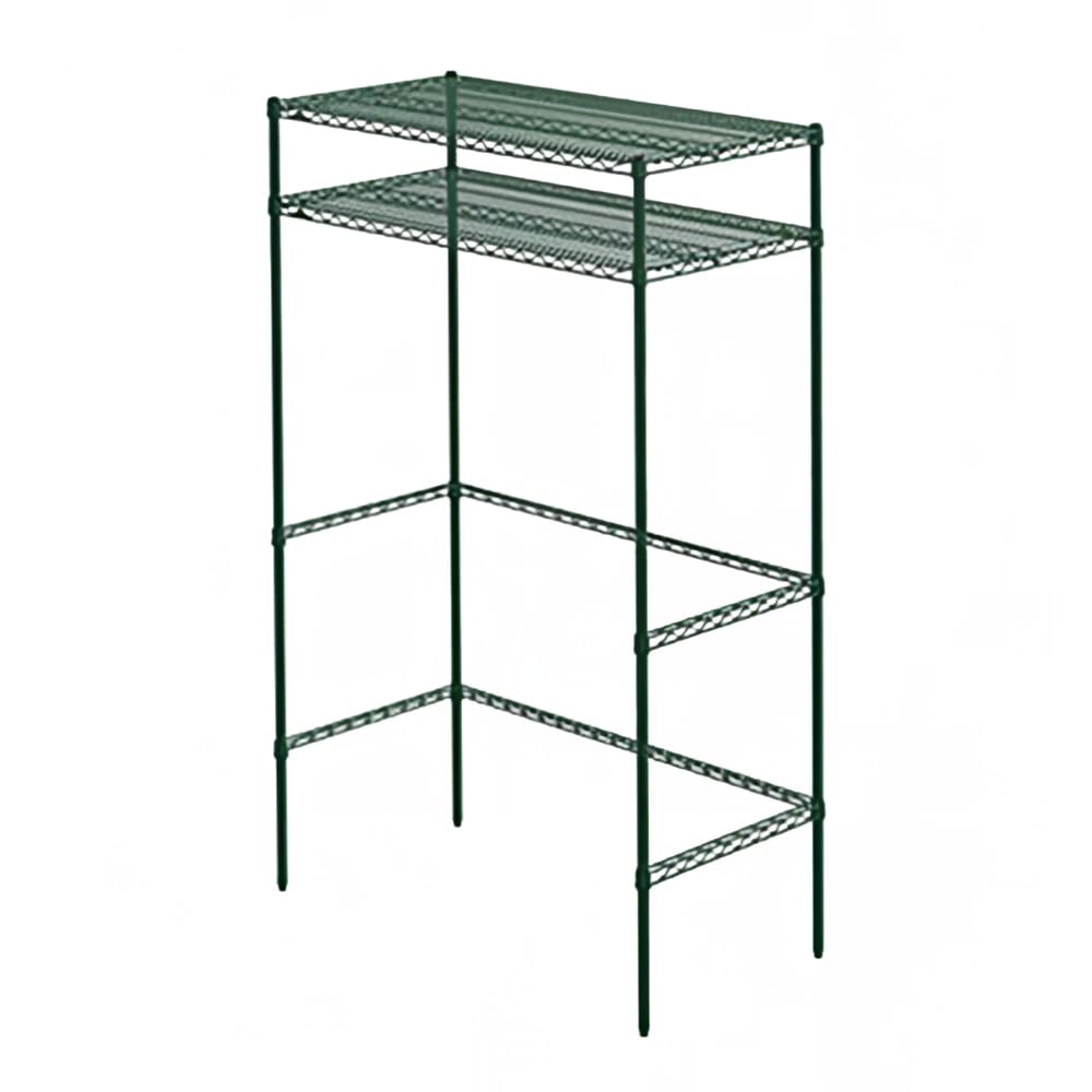 001-CR742448DOCK 48" x 24" Heavy-Duty Shelving Unit for Walk In Coolers/Freezers - Epox...
