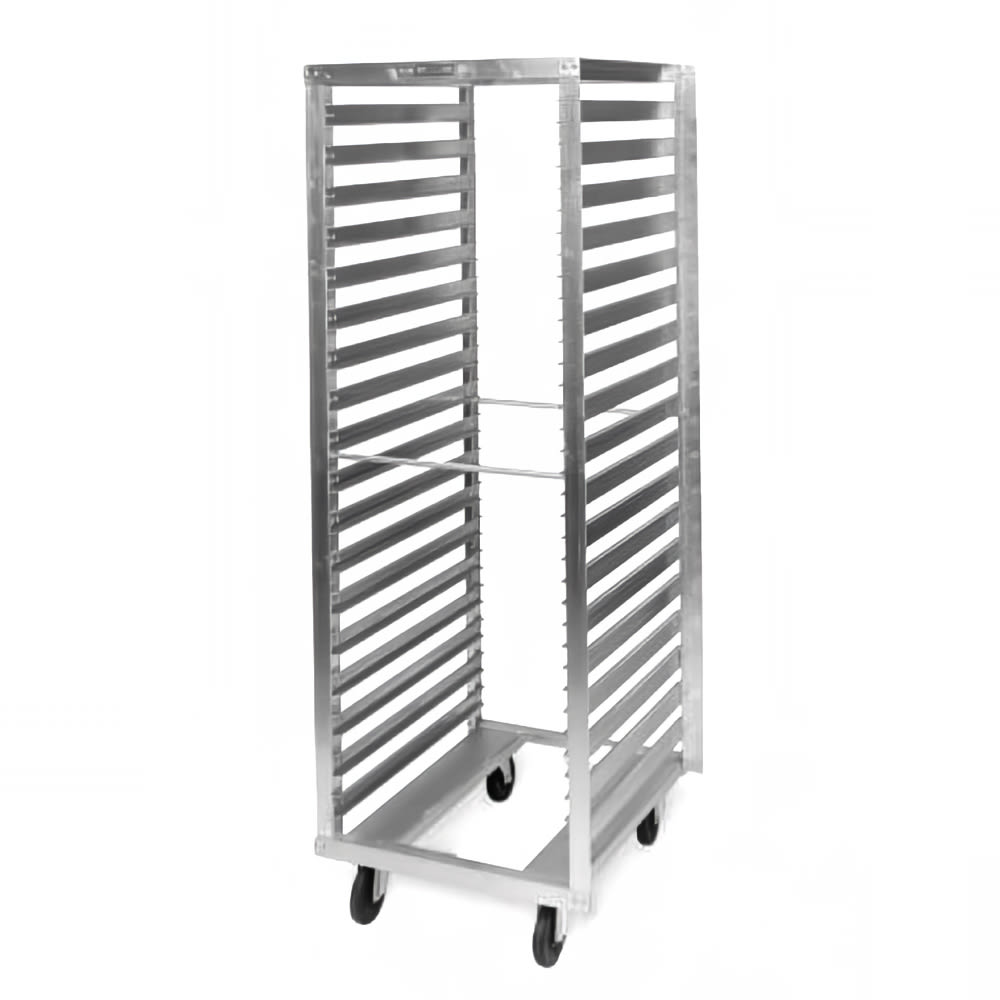 001-RF3N 21 1/4"W 18 Sheet Pan Rack w/ 3" Bottom Load Slides