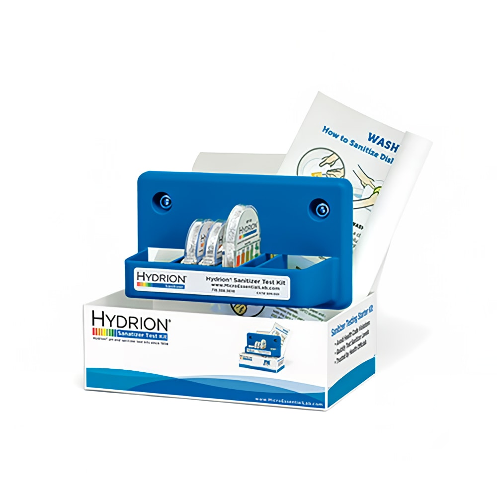 733-QUATSTART Starter Test Kit - Wall-Mount, (3)QT-10 Quat Test Dispensers