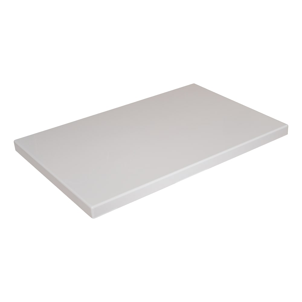 336-ATR3045PW 30" x 45" Rectangular Resin Table Top, Pure White