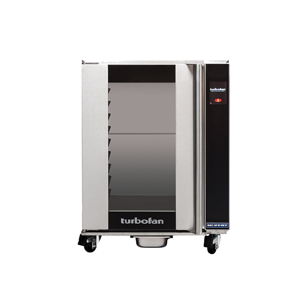 445-H10TFS 1/2 Height Non-Insulated Mobile Heated Cabinet w/ (10) Pan Capacity, 208-240v/1ph