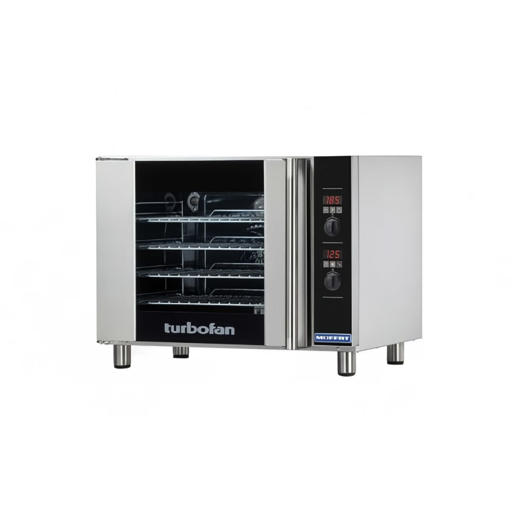 445-E31D4 Turbofan® Single Half Size Electric Convection Oven - 2.8 kW, 208v/1ph