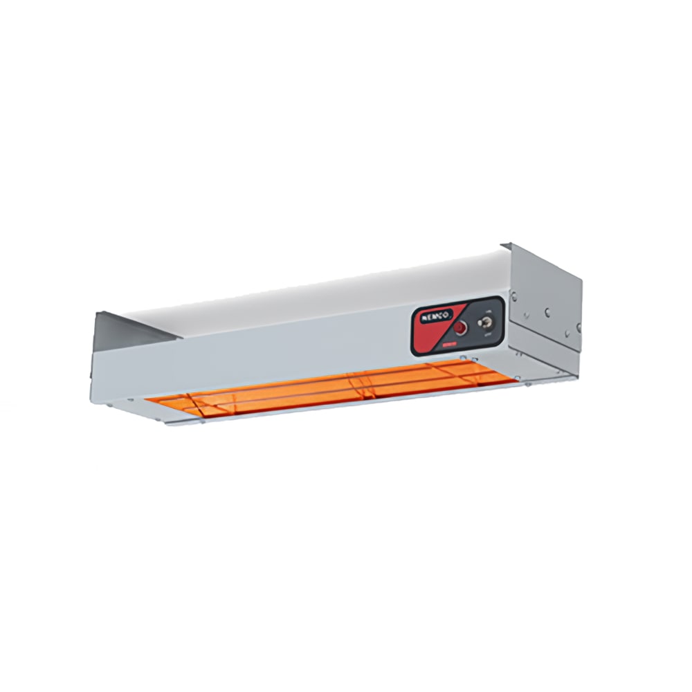 128-615024D208 24" Infrared Strip Warmer - Double Rod, (1) Built In Toggle Control, 208v/1ph