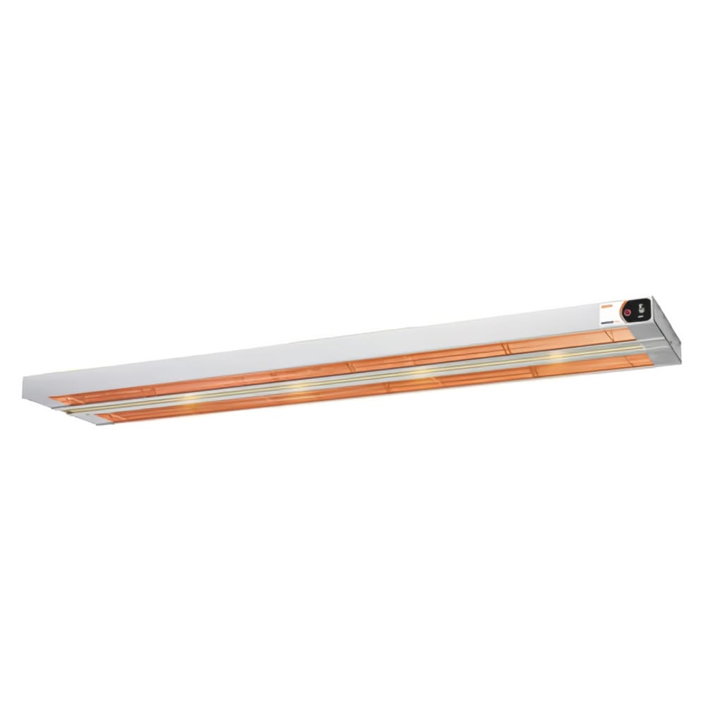 128-615036DL 36" Infrared Strip Warmer - Double Rod, (1) Built In Toggle Control, 120v