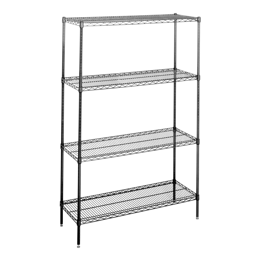 378-SSG463 4' x 6' Shelving Kit for Walk-In Coolers/Freezers - (3) Levels, Epoxy Coated...